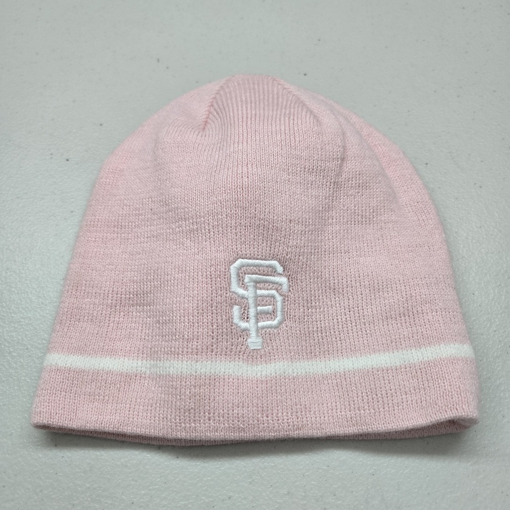 San Francisco Giants Women Beanie ONE SIZE Pink 47 Brand Embroidered Logo SF NWT